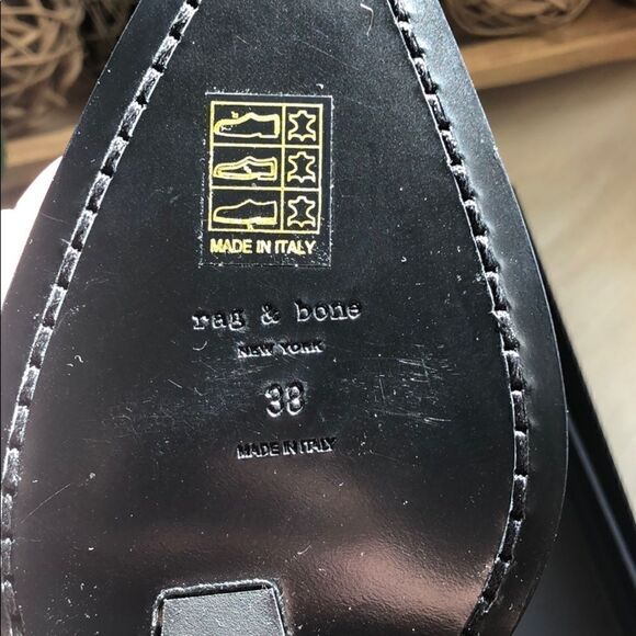 NIB Rag & Bone black Santiago ankle boot size 38/8 - Picture 10 of 12